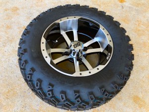 Golf Cart Tire and Wheel 12 Inch Storm Trooper with 22 11 12 sahara classic 018